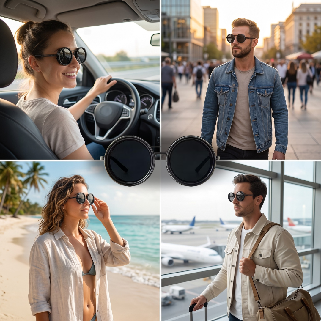 Dark Eclipse — Gafas de Sol Ajustables